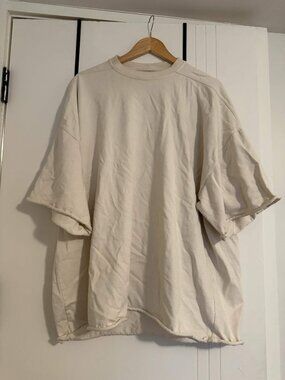 Rick Owens Tommy Tee BA NATURAL FOGACHINE